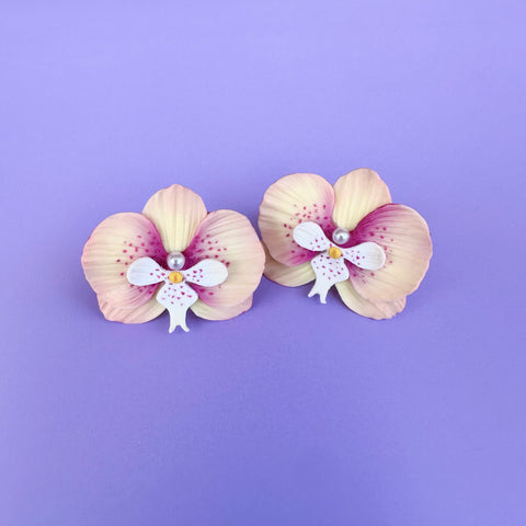 Yellow Orchid 11 - Large