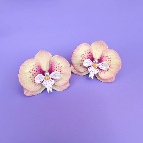 Yellow Orchid 10 - Large